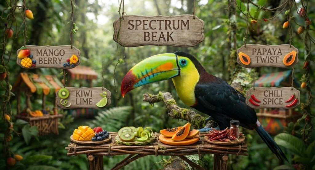 Food Inspired Names for Toucan