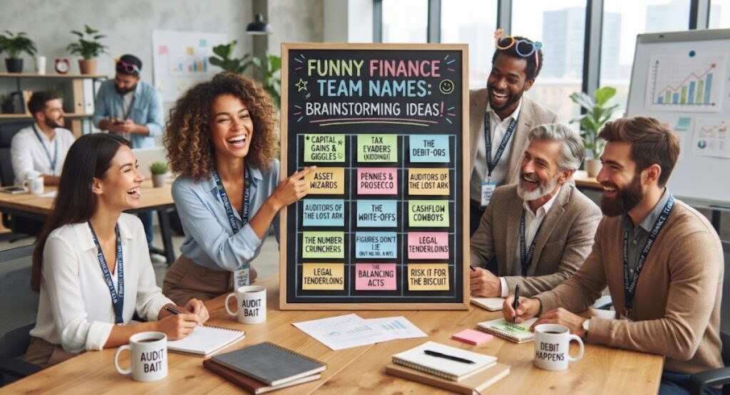 Funny Finance Team Names