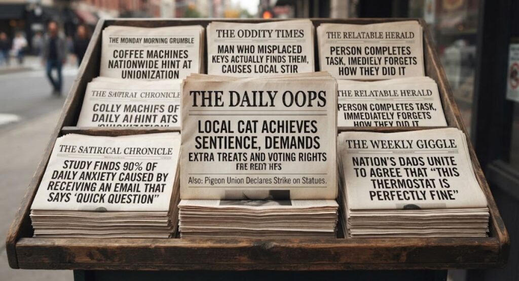 Funny Newspaper Names Generator