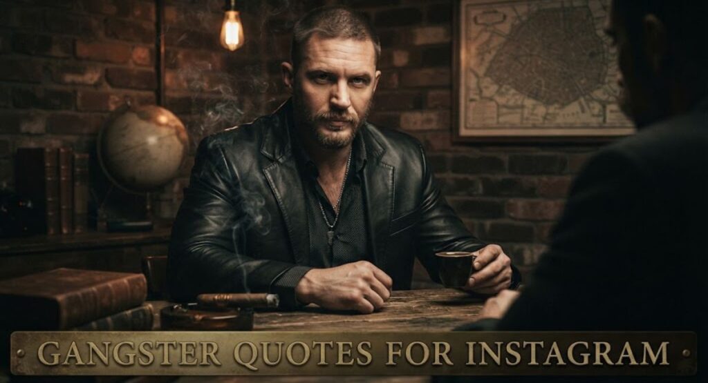 Gangster Quotes for Instagram