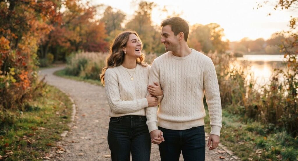 Matching Couple Captions for Girlfriend