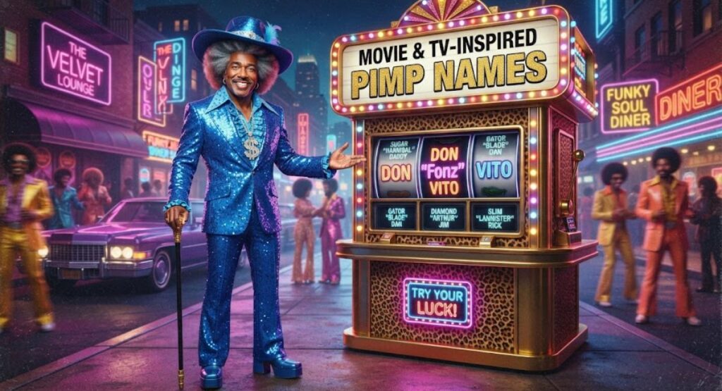 Movie & TV-Inspired Pimp Names