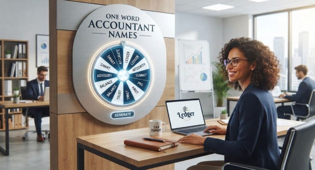 One Word Accountant Names