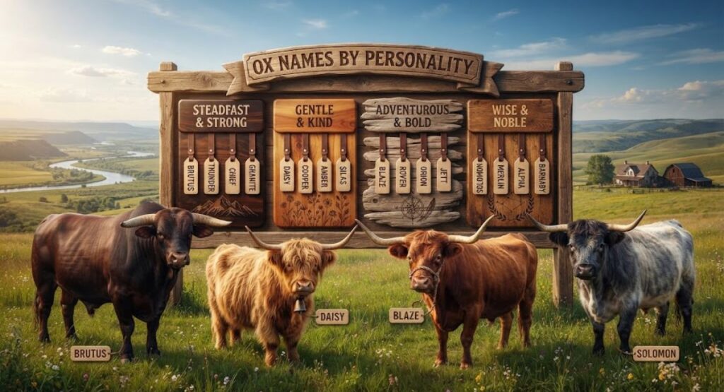 Ox Names by Personality 