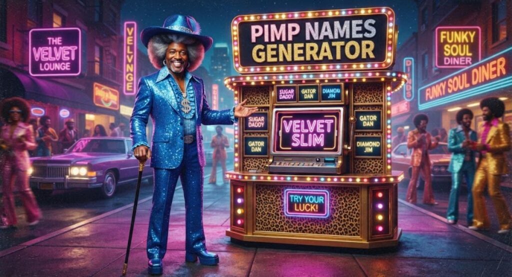 Pimp Names Generator