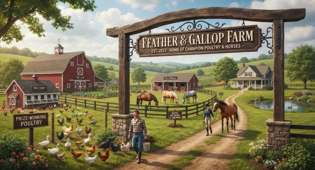 Poultry & Horse Farm Name Ideas