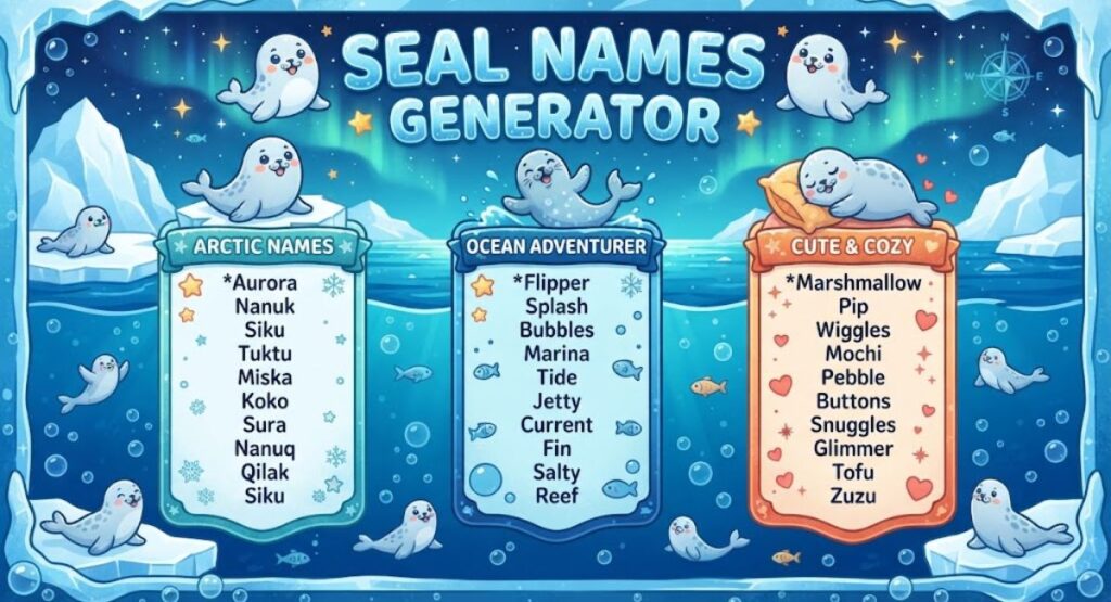 Seal Names Generator