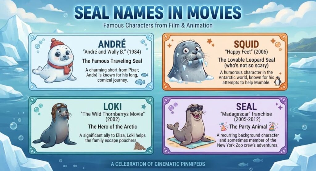 Seal Names in Movies