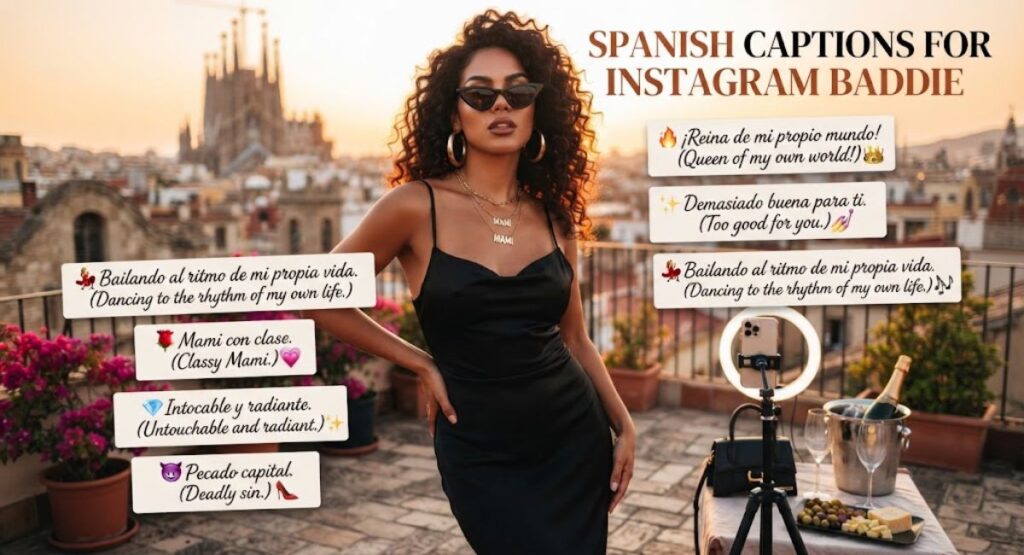 Spanish Captions for Instagram Baddie