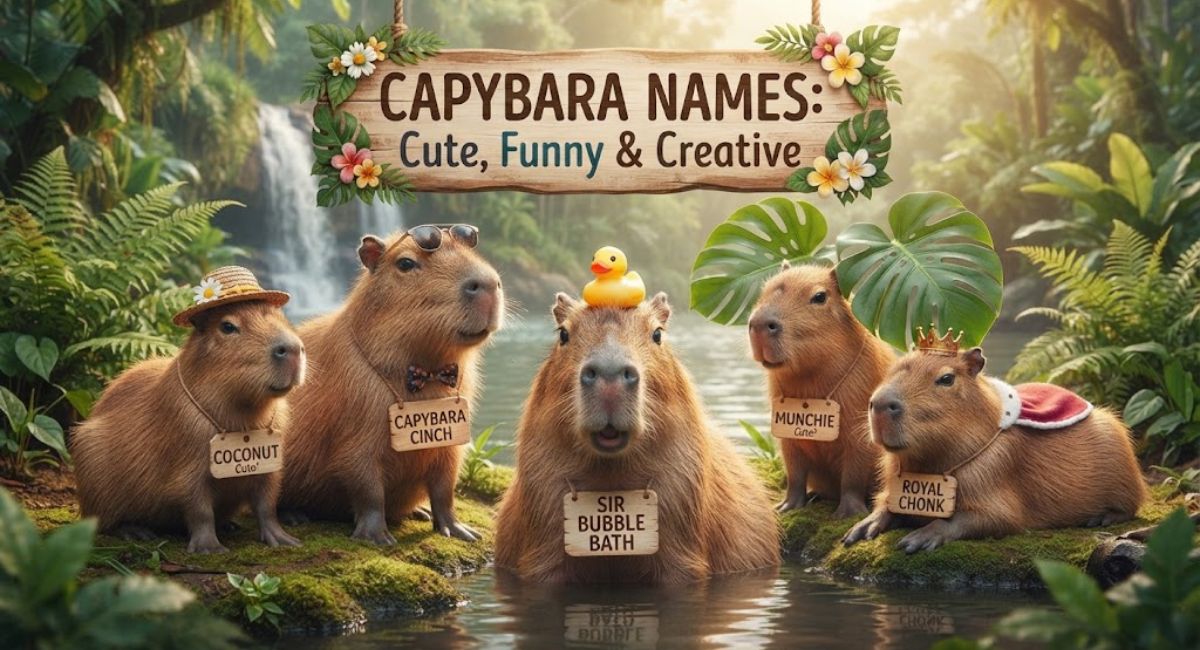 Best Capybara Names