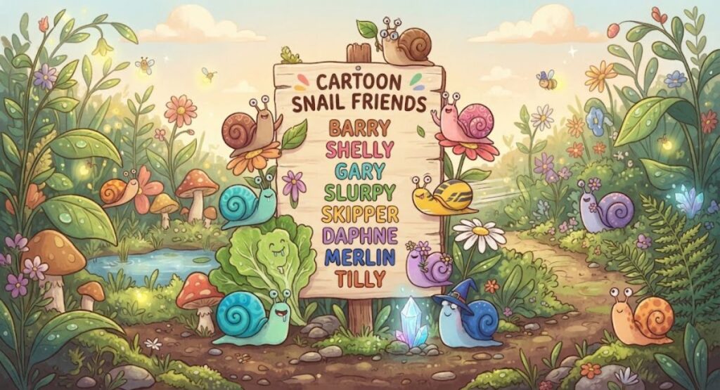 Cartoon Snail Names