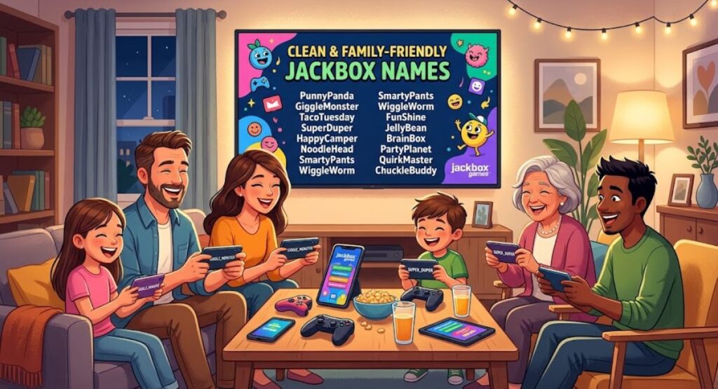 Clean & Family-Friendly Jackbox Names