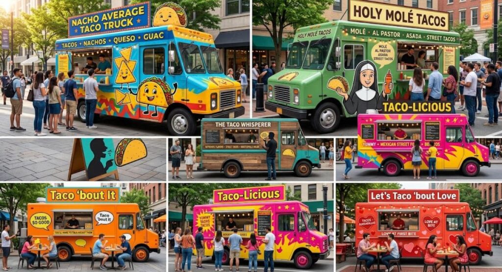 Clever & Catchy Taco Truck Names