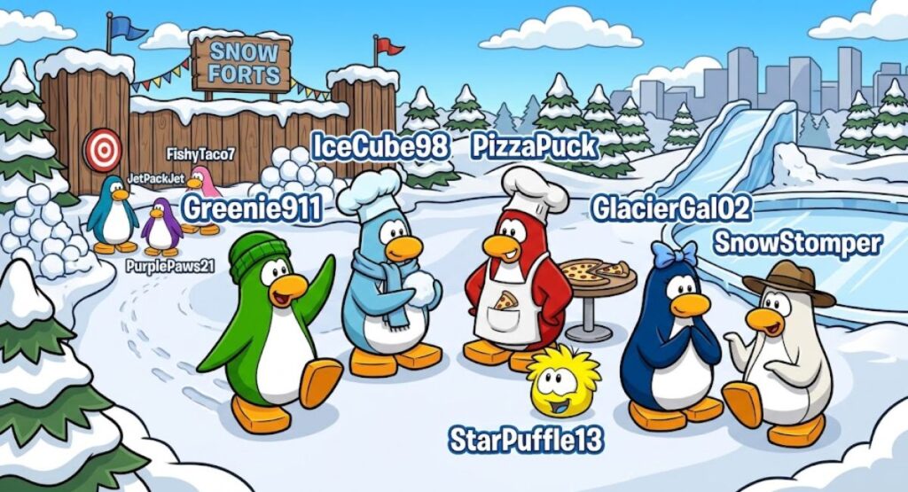 Club Penguin-Style Names
