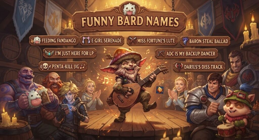 Funny Bard Names League of Legends