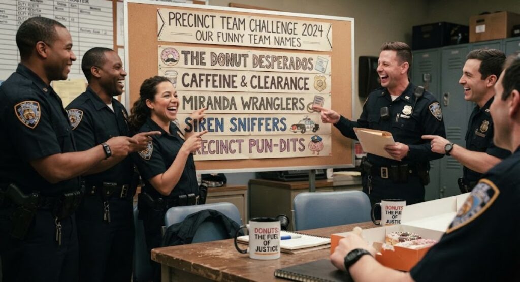 Funny Cop Team Names