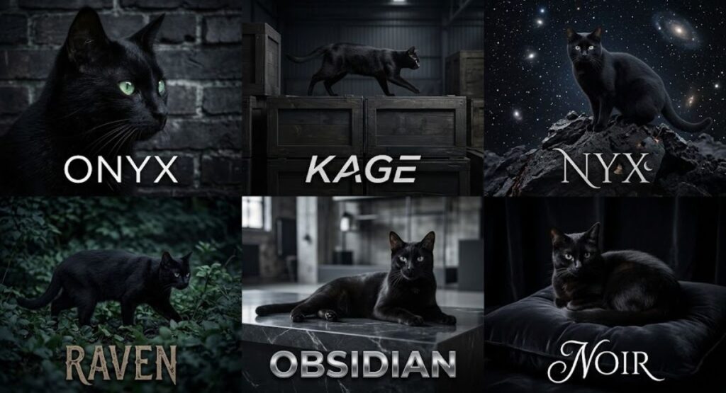 Panther-Style Names for Black Cats 